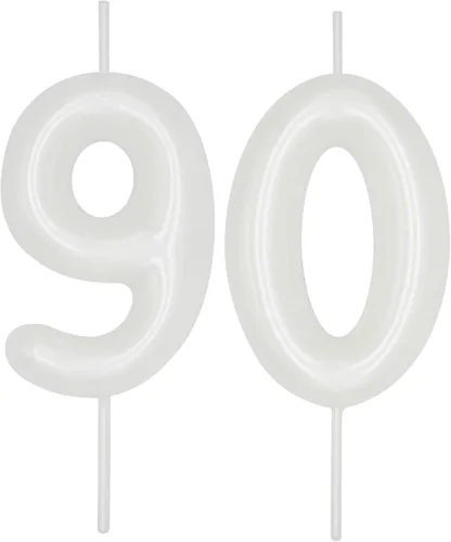 Miniatura 285 de DERVENTA Vela con números de 2.36 pulgadas, decoración perfecta para cumpleaños, brunch, postre, pastel, 1 pieza (número 0 rosa)