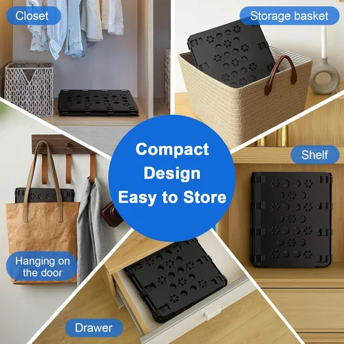 Miniatura 6 de BoxLegend V3 Tablero Plegador de Camisas Tablero Plegador de Camisetas y Ropa Tablero Plegable Duradero Clasificador de Lavandería Ayudante Forro