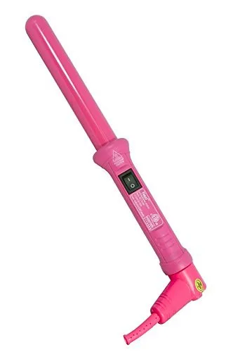 Neo Hot Pink Twister - Rizador con tecnología infrarroja, perfectamente definido, rizos de larga duración, rizador único de acción de presión que
