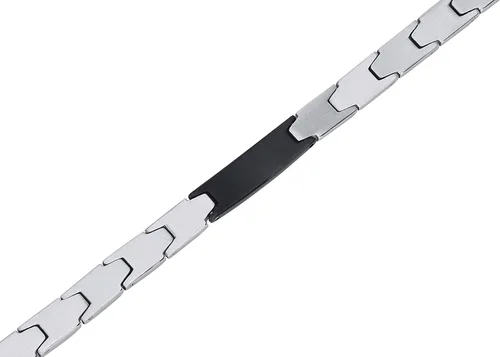 Miniatura 5 de Brazaletes Smarter LifeStyle elegantes, acero de grado quirúrgico, para pareja