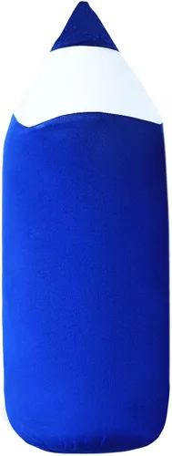 Miniatura 12 de Cojín grande creativo lindo de la felpa del lápiz, regalos de cumpleaños de hombres y mujeres. Azul-20 pulgadas