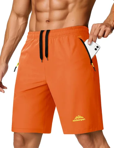Miniatura 131 de TACVASEN Pantalones cortos deportivos para correr para hombre, 9 pulgadas, de secado rápido, pantalones cortos ligeros de verano, 3 bolsillos