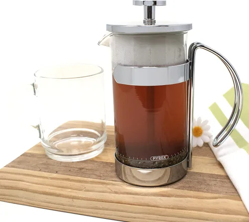 Miniatura 8 de Norpro 5581 Prensa de café/té de vidrio/cromo, 2 tazas