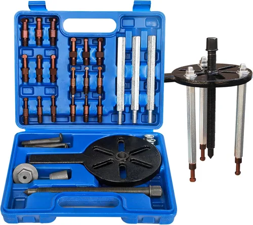 Juego de extractor de rodamientos 21 en 1, herramienta de extracción de rodamientos de agujeros ciegos, extractor de rodamientos internos con