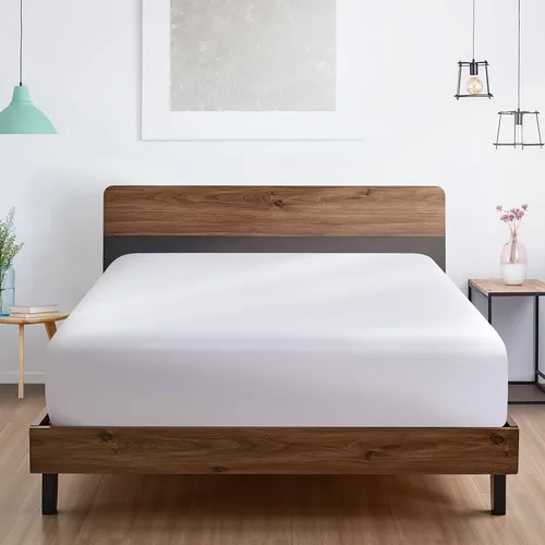 Miniatura 44 de FreshCulture - Sábana bajera de tamaño king, solo la sábana bajera, de calidad de hotel, ultrasuave y transpirable, de microfibra cepillada