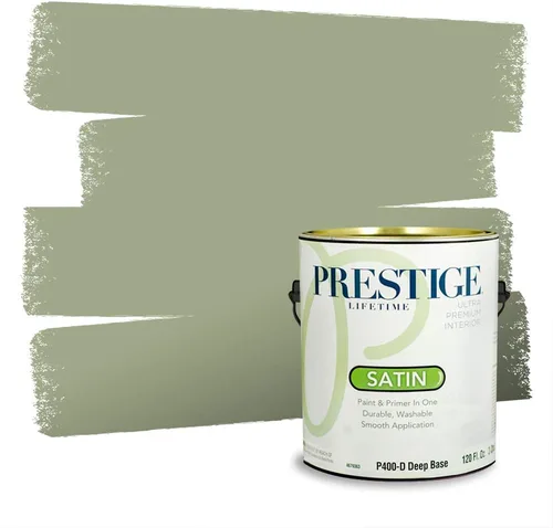Miniatura 1113 de Prestige Paints - pintura de exterior y pintura de imprimación en una, E100-T-6006-10AVP