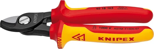 Miniatura 6 de KNIPEX Tools LP - 9K989831US - Juego de herramientas industriales de 10 piezas de 1000 V con aislamiento de alto apalancamiento, cortadores
