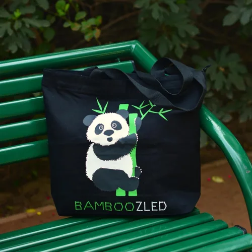 Miniatura 37 de Ecoright Bolsa de lona estética para mujer, bolsa grande con cremallera y bolsillo, bolsa de mano para mujer, para yoga, trabajo, playa