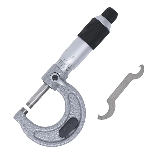 Miniatura 2 de Clockwise Tools MMTR-01 - Micrómetro exterior premium con punta de carburo 0-1 "Rango de medición 0.0001" Herramienta de maquinista de precisión