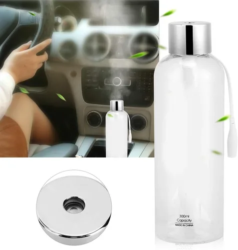Miniatura 6 de Mini fabricante de niebla, humidificador de aire USB de 10.1 fl oz, humidificador de botella de agua USB portátil para el hogar de 10.1 fl oz