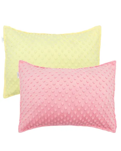 Miniatura 34 de ALVABABY Paquete de 2 fundas de almohada de algodón orgánico para niños pequeños, fundas de almohada para niños de 13 x 18 pulgadas o 12 x 16