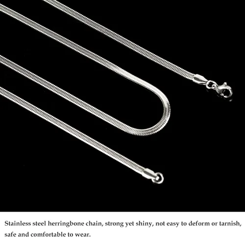 Miniatura 4 de UMAOKANG Cadena de joyería para hacer joyas, cadenas de acero inoxidable chapadas en oro, suministros para hacer joyas a granel, Acero inoxidable