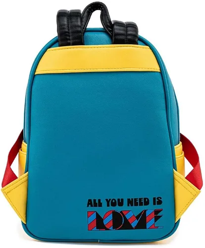 Miniatura 5 de Loungefly The Beatles Yellow Submarine - Bolso de hombro con correa doble para mujer, Multi, Moda