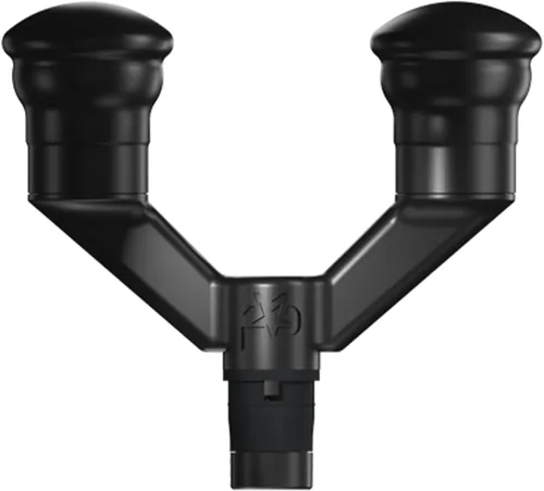 Miniatura 2 de PlayMakar ShocDuo - Cabezal de masaje de doble cabezal de absorción y reverberación para pistola de masaje MVP+