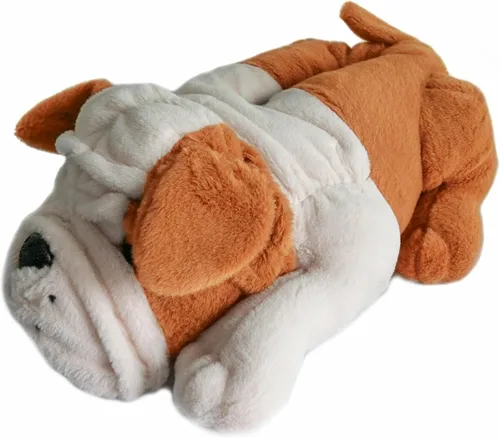 Miniatura 3 de Onmygogo Pantuflas peludas de invierno para perros de interior para adultos, mujeres, hombres y niños, bulldogs