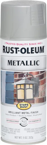 Miniatura 44 de Rust-Oleum 313142 Stops Rust Pintura en Aerosol Metálica, 11 onzas, Bronce Champán
