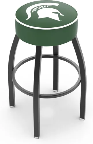 Miniatura 12 de The Holland Bar Stool Company L8B1-4 Georgia Tech - Taburete giratorio con base antiarrugas, color negro