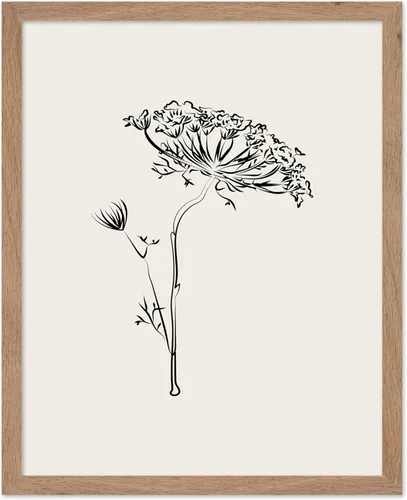 Miniatura 37 de Poster Master Póster de peonías – Estampado de flores retro – Ilustración floral – Ilustración en blanco y negro – Diseño de línea y abstracto