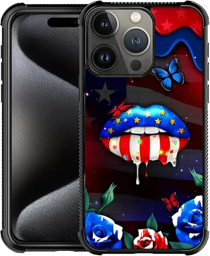 Miniatura 29 de Funda compatible con iPhone X/XS, diseño de bandera estadounidense de béisbol, TPU suave, a prueba de golpes, de vidrio templado, para iPhone X/XS