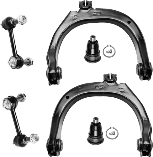 Miniatura 236 de Detroit Axle - Kit de extremo delantero para Chrysler 300 Dodge Charge Challenger 2011-2023, 2 brazos de control inferiores traseros 2 rótulas