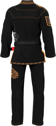 Miniatura 3 de Jaguar Pro Signature 2022 - Uniforme de kimono brasileño Jiu Jitsu BJJ unisex - Cinturón libre - Cumple con IBJJF