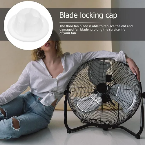 Miniatura 7 de Uonlytech Tuerca de plástico para ventilador de mesa, para el hogar, 20 piezas, pieza de repuesto para accesorios de ventilador