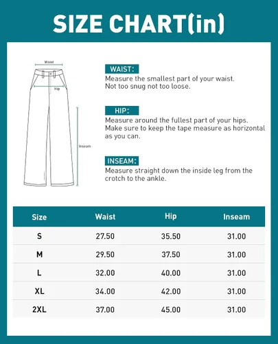 Miniatura 7 de siliteelon Pantalones de vestir para mujer, pantalones de trabajo casuales para mujer, pantalones de yoga con corte de bota, pantalones de negocios