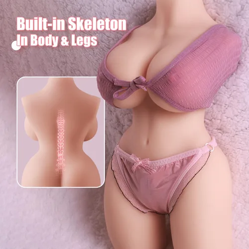 Miniatura 3 de Muñeca sexual de tamaño real, masturbador masculino de tamaño completo para hombres con pechos grandes realistas, coño, culo, torso femenino, muñeca