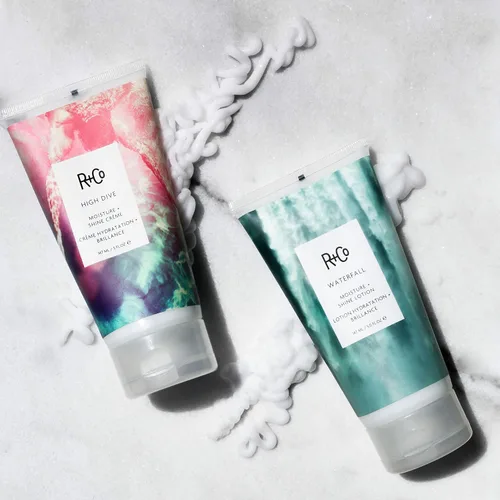 Miniatura 6 de R+Co WATERFALL Moisture + Shine Lotion – Lightweight Hydration & Frizz Control, Softens & Adds Shine, All Hair Types
