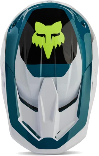 Miniatura 4 de Fox Racing Casco unisex para motocross V1, azul Maui, XXL