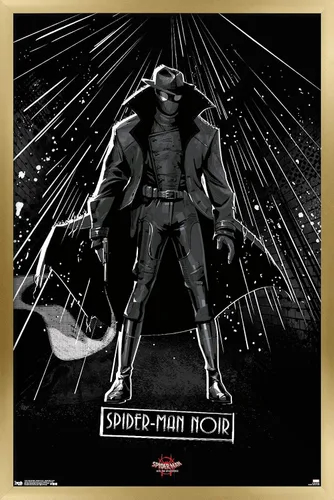 Miniatura 11 de Trends International Marvel Spider-Man - Póster de pared con texto en inglés "Into The Spider-Verse", de Spider-Man Noir, 14.725 x 22.375 pulgadas