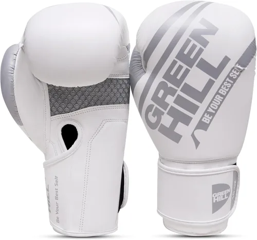 Miniatura 15 de Green Hill Boxing Gloves Set for Men & Women – Leather Training & Sparring Gloves for MMA, Muay Thai & Kickboxing