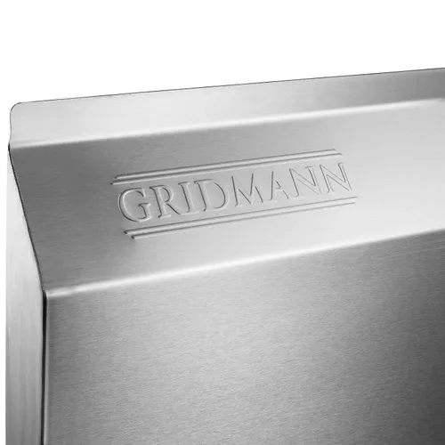 Miniatura 7 de GRIDMANN Fregadero y preparador de cocina comercial de acero inoxidable de 23.5" de ancho, 1 compartimento, certificado NSF, con recipiente de 18" x