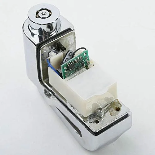 Miniatura 6 de TCMT, alarma de seguridad con candado de freno de disco, antirrobo, universal para motocicleta, moto, bicicleta, ciclomotor, scooter deportiva