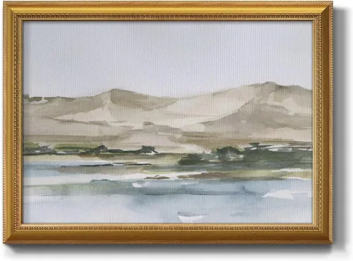 Miniatura 17 de Arte de pared de mapa de Estados Unidos azul sobre líneas blancas y rojas, pintura de fondo, arte abstracto moderno, decoración del hogar, lienzo