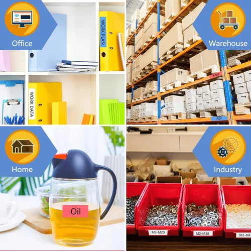 Miniatura 6 de GREENCYCLE Paquete de 3 cintas laminadas compatibles con Brother Ptouch TZ TZe-241 TZe-441 TZe-541 AZE 241 TZ 441 541 PT-D400 PT-1890C 3/4 pulgadas