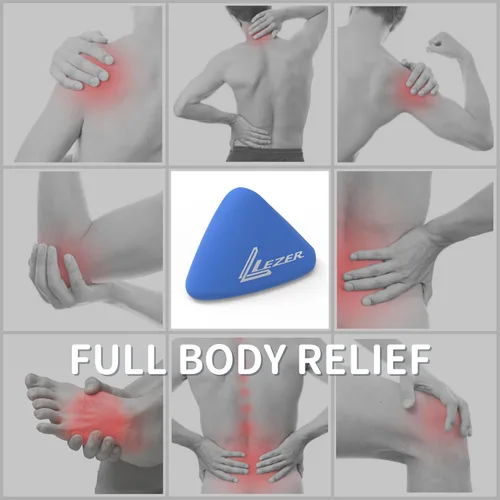 Miniatura 8 de LEZER Punto de masaje gatillo, bola de masaje manual, herramienta de alivio de nudos musculares, liberación miofascial, terapia física, masaje