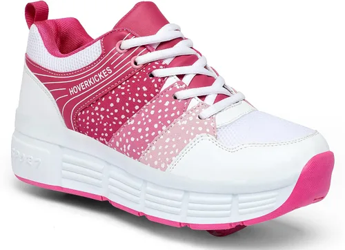 Miniatura 8 de Zapatos deportivos con ruedas para niños y niñas, calzado unisex con tacón con ruedas, tenis deportivos de primera calidad para niños y niñas