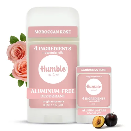 Miniatura 12 de Humble - Desodorante sin aluminio para mujeres y hombres, Black Spruce - Desodorante natural limpio y fresco en barra con aceites esenciales para un