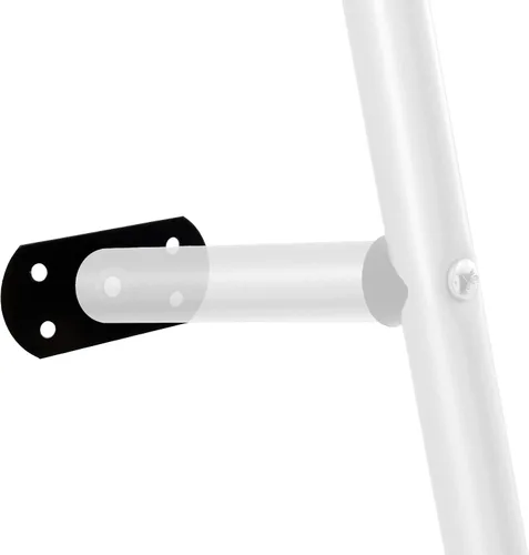 Miniatura 2 de RecPro Almohadilla de escalera rectangular con tornillo y tuerca de estrella para escalera exterior RV (negro)
