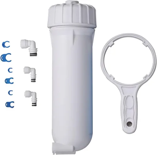 Miniatura 8 de Huining Paquete de 4 tubos de agua para membrana de ósmosis inversa Filtro de agua de membrana RO residencial Reemplazo Cartrige para sistema