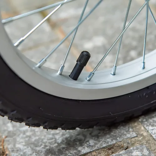 Miniatura 9 de Aosom Patinete juvenil con manillar ajustable, frenos dobles, neumáticos de goma inflables de 16 pulgadas, canasta, portavasos
