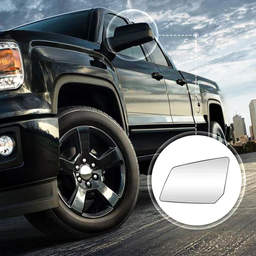 Miniatura 7 de Nuevo espejo calefactable del lado izquierdo del conductor compatible con GMC Acadia Chevy Traverse Saturn Outlook reemplazo para 15951926 33223