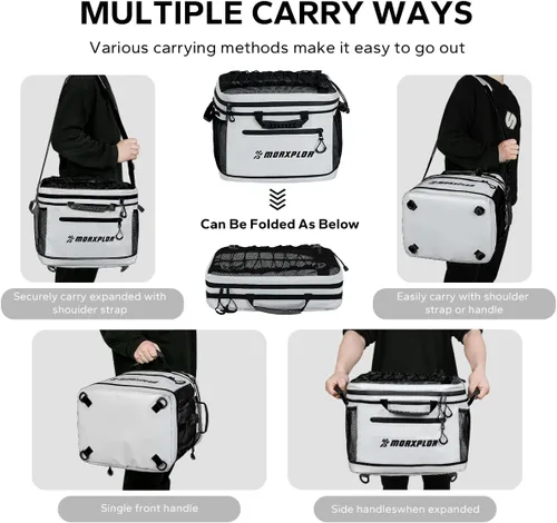 Miniatura 6 de MORXPLOR Waterproof PVC Material Paddleboard Cooler Deck Bag,40 cans Sup Deck Cooler Bag,Cooler Bag for Paddleboard,Lunch Box Cooler Insulated