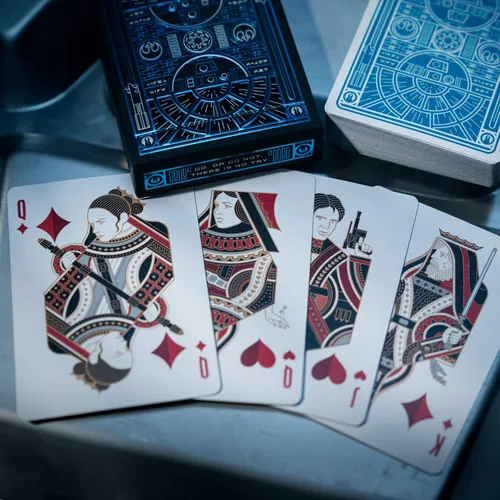 Miniatura 5 de theory11 Star Wars Edición Especial Plateada - Juego de Cartas Premium de Lado Oscuro Gris Temático