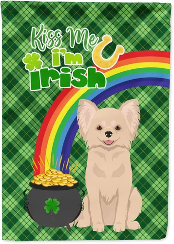 Miniatura 34 de Caroline's Treasures WDK4731GF - Bandera decorativa para jardín del día de San Patricio, color negro y tostado, Airedale Terrier, para jardín