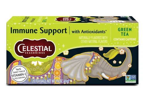 Miniatura 12 de Celestial Seasonings Té Verde Auténtico 20 Bolsas de Té