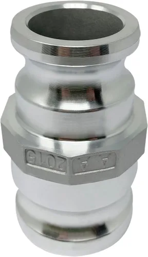 Miniatura 8 de Gloxco Tipo de aluminio AA leva y ranura de montaje, Camlock macho x Camlock macho (1, 1 "Camlock macho x 1" macho Camlock)