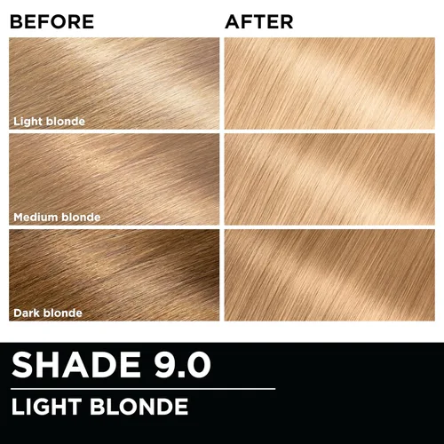 Miniatura 5 de Garnier Color de Cabello Olia Tinte permanente para el cabello sin amoníaco, color brillante, rico en aceite, rubio claro 9.0, 2