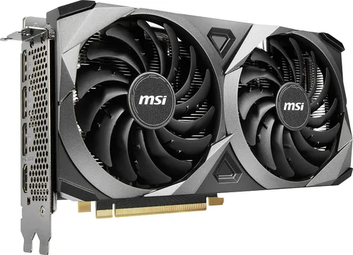 Miniatura 9 de msi Tarjeta gráfica GeForce RTX 3070 LHR 8GB GDRR6 256-Bit HDMI/DP Nvlink Torx Fan 2 Ampere Architecture OC (RTX 3070 Ventus 2X 8G OC LHR)